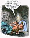 Cartoon: ... (small) by GB tagged stenzeit intelligenz archäologie