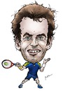 Cartoon: Andy Murray (small) by Perics tagged andy murray caricature tennis atp tour wimbledon champion scotland
