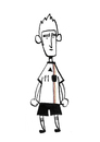 Cartoon: 11 Klose (small) by fubu tagged miroslav,klose,germany,deutschland,wm,worldcup,world,cup,2010,weltmeisterschaft,fussball,soccer