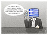 Cartoon: ... (small) by markus-grolik tagged griechenland,schuldenkrise,tsipras,ultimatum,grexit,merkel,juncker,dax,euro,eu,referendum,demokratiedraghi,dijsselbloemes,cartoon,grolik