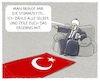 Cartoon: ...bald isses soweit (small) by markus-grolik tagged türkei,erdogan,verfassung,verfassungsreferendum,europa,euro,sultan,wahl,demokratie,stimmzettel
