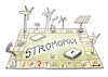Cartoon: ..Energiewende... (small) by markus-grolik tagged strom,energie,energiekonzern,monpoly,solarstrom,windenergie,ökostrom,energieverbrauch,eon,rwe,deutschland