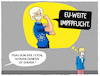 Cartoon: Europa geimpft.. (small) by markus-grolik tagged von,der,leyen,eu,europaweite,impfpflicht,impfungen,impfstoffe,impfausweis,schengen,grenzen,pandemie,brüssel,europa