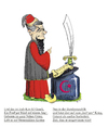 Cartoon: Gauckelredner 2 (small) by Simpleton tagged gauck,bundespräsident,bundeswehr,kriegseinsatz,kriegstreiberei