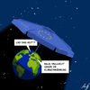 Cartoon: Es hilft... (small) by Anjo tagged schirm,rettungsschirm,esm,endlos,groß,riesig,klima,krise,finanzkrise,euro