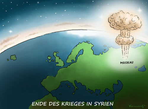 Cartoon: ENDE DES KRIEGES IN SYRIEN (medium) by marian kamensky tagged türkei,gegen,is,kurden,syrien,terror,putin,assad,waffenruhe,beendetet,türkei,gegen,is,kurden,syrien,terror,putin,assad,waffenruhe,beendetet