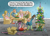 Cartoon: Artgerechte Weihnachten (small) by marian kamensky tagged aussetzen,der,tiere,weihnachten,santa,klaus,christkind