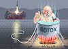 Cartoon: BOTOX-PSYCHOPATH PUTIN (small) by marian kamensky tagged putins,bescherung,ukraine,provokation,baerbock,lawrow,nato,osterweiterung