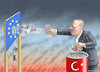 Cartoon: ERDOGAN-EU (small) by marian kamensky tagged afrin,kurden,erdogan,syrien,aramenien,genozid,präsidentenwahlen,türkeiwahlen,kurdistan,trump,is