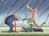 Cartoon: UKRAINEFREUND TRUMP (small) by marian kamensky tagged ukrainefreund,trump