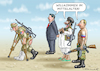 Cartoon: WILLKOMMEN IM MITTELALTER! (small) by marian kamensky tagged vormarsch,evakuation,der,taliban,xi,jinping,in,kabul