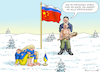 Cartoon: ZWEI ZIEMLICH DICKE FREUNDCHEN (small) by marian kamensky tagged putins,bescherung,ukraine,provokation,baerbock,lawrow,nato,osterweiterung