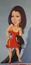 Cartoon: Egyptian girl (small) by amr fahmy art tagged egyptian,girl