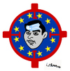 Cartoon: Target (small) by Carma tagged tsipras,greece,eu,merkel,politics