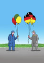 Cartoon: wahlen 01 (small) by Lubomir Kotrha tagged deutschland,wahlen