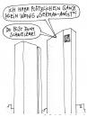 Cartoon: falscher muffengang (small) by Andreas Prüstel tagged finanzkrise,deutschebank