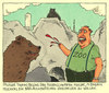 Cartoon: folgenschwer (small) by Andreas Prüstel tagged bär,bärlauchbrötchen,bärlauch,zoo,tierpfleger