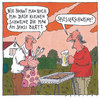 Cartoon: gartengrill (small) by Andreas Prüstel tagged grill,garten,schwein,spanferkel,spießer