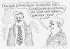 Cartoon: hereinwanderung (small) by Andreas Prüstel tagged seehofer,merkel,zuwanderungsdebatte,atommüllagerung,facharbeiter,fachkräftemangel