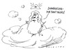 Cartoon: higgs boson (small) by Andreas Prüstel tagged higgsboson,gottesteilchen,teilchenbeschleuniger,entdeckung,cern