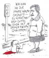 Cartoon: qualm (small) by Andreas Prüstel tagged raucher,rauchverbot,ehepaar