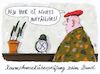 Cartoon: raumschmuck (small) by Andreas Prüstel tagged bundeswehr,rechtsradikalismus,terrorismus,oberleutnant,franco,kasernen,raumschmuck,cartoon,karikatur,andreas,pruestel
