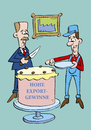 Cartoon: Wirtschaft (small) by astaltoons tagged exporte,gewinne