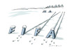 Cartoon: Spuren im Schnee (small) by Mattiello tagged fifa,bestechung,korruption