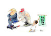 Cartoon: Kehraus (small) by Paolo Calleri tagged welt,silvester,jahreswechsel,neujahr,2020,2021,usa,praesidentschaft,wahlen,donald,trump,amtsuebergabe,amt,praesident,covid,19,glueck,hoffnung,neuanfang,gesellschaft,arbeit,soziales,gesundheit,karikatur,cartoon,paolo,calleri