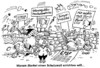 Cartoon: Schutzwall (small) by RABE tagged merkel,cdu,kanzlerin,frankreich,sarkozy,euro,eurokrise,rettungsschirm,schutzwall,schuldenkrise,griechenland,steuergelder,horst,seehofer,csu,finanzchefschefs