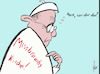 Cartoon: War es Marx ... (small) by tiede tagged marx,papst,missbrauch,kirche,woelki,tiede,cartoon,karikatur