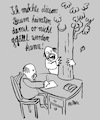 Cartoon: waldliebhaber (small) by REIBEL tagged baum,wald,liebe,schutz,walden,standesamt,fällen,abholzen,naturschutz
