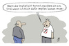 Cartoon: Impfpflicht (small) by Lo Graf von Blickensdorf tagged corona,pandemie,impfgegner,impfpflicht,auswandern,querdenker,impfen