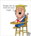 Cartoon: Trump (small) by Christi tagged trump,georgia,elezioni,usa,bambino