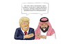 Cartoon: Trump und DMG (small) by Sven Raschke tagged donald,trump,dmg,prinz,salman,lügen,kashoggi,mord
