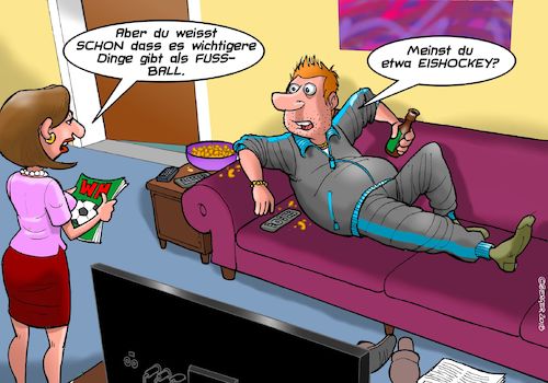 Cartoon: Fussi im Fernsehn (medium) by Chris Berger tagged fussball,em,fernsehen,couchpotato,übertragung,live,fussball,em,fernsehen,couchpotato,übertragung,live