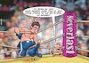 Cartoon: Chance (small) by Chris Berger tagged boxen,mma,fight,kampf,ring,boxer,trainer,tip
