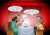 Cartoon: Fortune Teller (small) by Chris Berger tagged wahrsager,hellseher,geld,betrug,leichtgläubigkeit,aberglaube