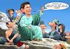 Cartoon: ÖVP Messias (small) by Joshua Aaron tagged österreich,kurz,meinungsumfragen,steuergelder,korruption,rücktritt,bundeskanzler,övp,regierung