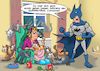Cartoon: Quarantäne (small) by Chris Berger tagged catwoman,batman,covid,19,pandemie,corona,virus,katzen,quarantäne