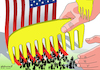 Cartoon: Expelling migrants (small) by Vladimir Khakhanov tagged migrants