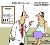 Cartoon: Beim Arzt (small) by Karsten Schley tagged gesundheit,medizin,ärzte,patienten,bildung,gesellschaft,deutschland