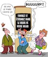 Cartoon: Coronavirus Precautions (small) by Karsten Schley tagged corona,precautions,gouvernement,sante,politique