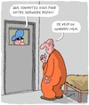 Cartoon: Dernier Repas (small) by Karsten Schley tagged prisons,prisonniers,justice,lois,societe,nutrition,fast,food,happy,meal