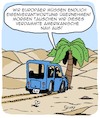 Cartoon: Europäische Eigenverantwortung (small) by Karsten Schley tagged europa,usa,politik,verteidigung,militär,nato,selbstverantwortung,aussenpolitik,technik,gesellschaft