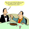 Cartoon: Im Restaurant (small) by Karsten Schley tagged ernährung,essen,restaurants,gastronomie,service,gesundheit,gesellschaft,kunden