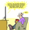 Cartoon: Primitiv (small) by Karsten Schley tagged fernsehen,tv,zuschauer,unterhaltung,kultur,bildung
