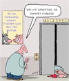 Cartoon: Sabotage! (small) by Karsten Schley tagged arbeitssicherheit,produktion,industrie,tierschutz,technik,business,marketing,wirtschaft,gesundheit