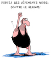 Cartoon: Sexisme! (small) by Karsten Schley tagged metoo,sexisme,feminine,masculine,societe,criminalite,medias