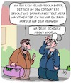 Cartoon: Testpflicht!!! (small) by Karsten Schley tagged urlaub,urlaubsrückkehrer,coronatests,testpflicht,inzidenz,tourismus,reisen,gesellschaft,politik